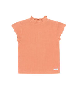 Donsje Amsterdam - Top "AURORE", amber brown, Biobaumwolle