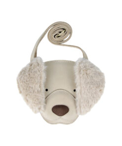 Donsje Amsterdam - Täschchen "Britta Exclusive Golden Retriever", ivory