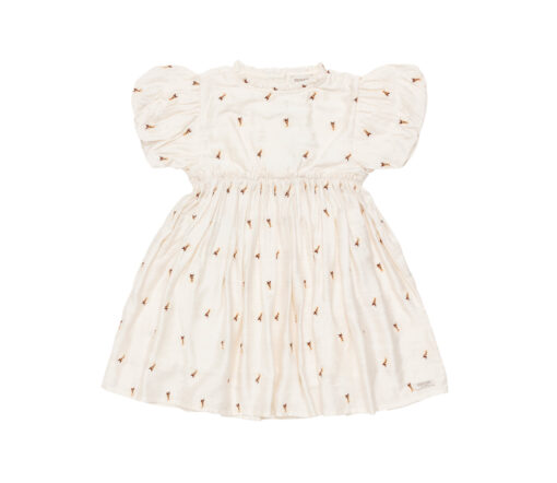 Donsje Amsterdam - Kleid "CLARIZE BEES", warm white