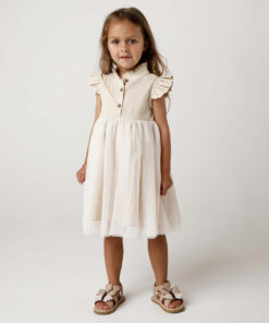 Donsje Amsterdam - Kleid "FLEURANCE", soft-sand