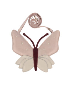 Donsje Amsterdam - Täschchen "Toto Schmetterling", powder metallic