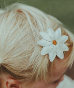 Donsje Amsterdam - Haarspange "Zaza Clip Daisy", off-white