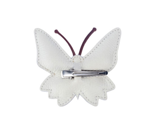 Donsje Amsterdam - Haarspange "Zaza Clip Butterfly", powder metallic – Bild 3