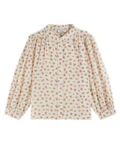 EMILE & IDA - Bluse mit Blumenmuster, 'FLORESCO', Baumwolle