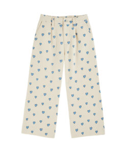 EMILE & IDA - Hose, 'AMOUR', Creme, Baumwolle