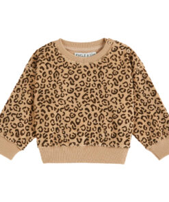 EMILE & IDA - Sweatshirt, 'Leopard', Leo, Baumwolle