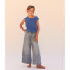 LongLiveTheQueen - Jeans mit Glanz, Blue Denim, Baumwolle