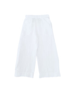 LongLiveTheQueen - Hose, White, Leinen
