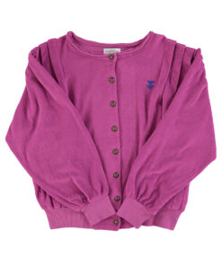 Sisters Department - Cardigan, fuchsia, Biobaumwolle