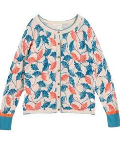 White Stuff - Strickjacke "LULU", bedruckt, natur print