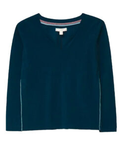 White Stuff - Longsleeve "NELLY", navy blue, Fairtrade-Baumwolle
