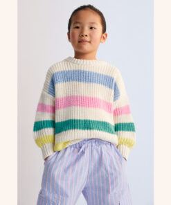 The New Society - Pullover "LETO", multicolour, Biobaumwolle