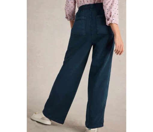 White Stuff - Freizeithose "AVA", mid denim, Baumwolle – Bild 3