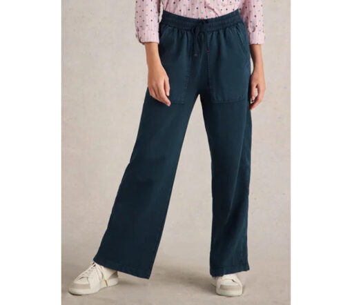White Stuff - Freizeithose "AVA", mid denim, Baumwolle – Bild 2