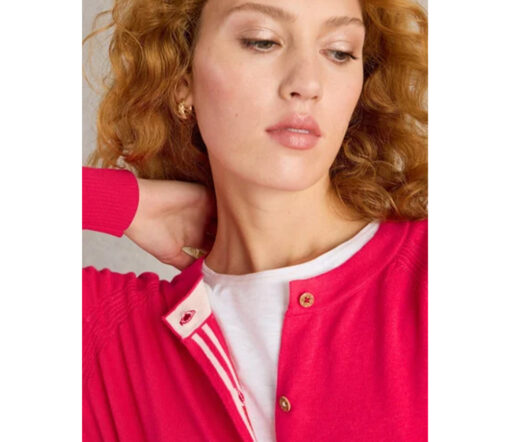 White Stuff - Strickjacke "LULU", bright pink – Bild 3