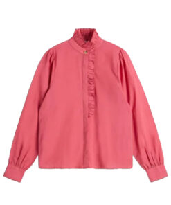 White Stuff - Rüschenbluse ''PAULINE", mid pink