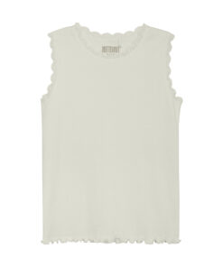 Huttelihut - Tank Top, antique white, gerippt