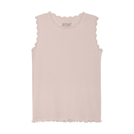 Huttelihut - Tank Top, sepia rose, gerippt