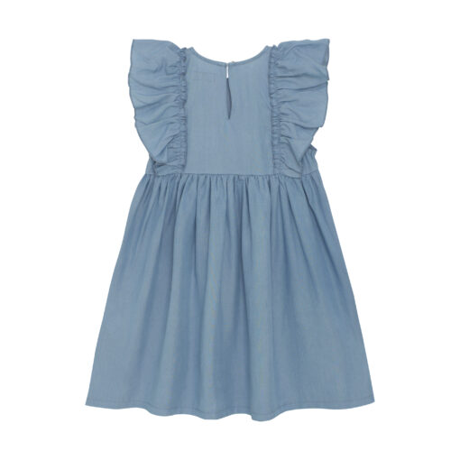 Huttelihut - Kleid, gewebt, soft chambray – Bild 2