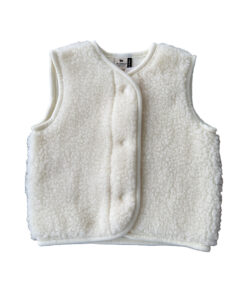 Alwero - Bodywarmer "TYB" ADULT, Biowolle, OFF-WHITE, ultra light