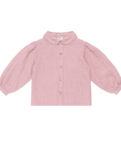 Donsje Amsterdam - Bluse "ANOECHE", purple violet, Leinen