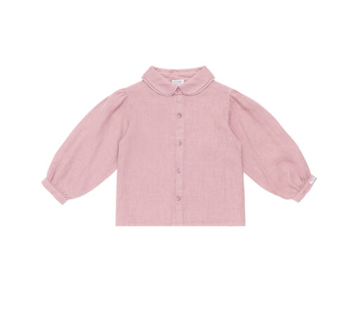 Donsje Amsterdam - Bluse "ANOECHE", purple violet, Leinen