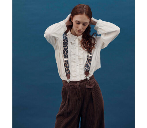 EMILE & IDA - Bluse, 'VINTAGE BRODEE', creme, Baumwolle – Bild 6