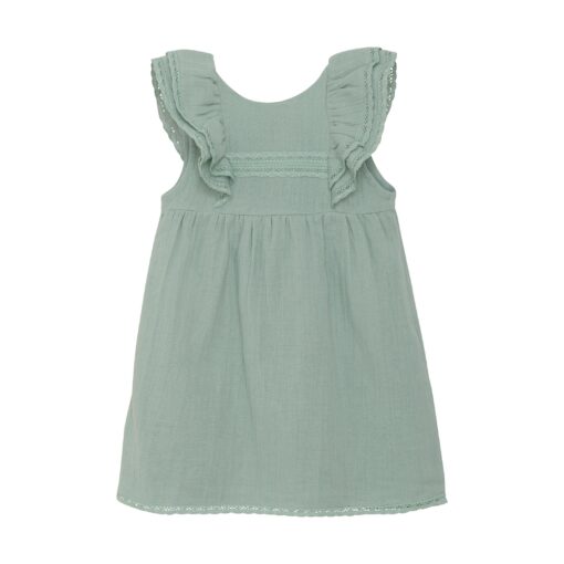 EN FANT - Kleid, gewebt, jadeite, Baumwolle