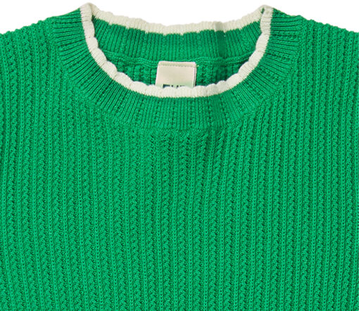 FUB - Kleid, basil, Bio-Baumwolle – Bild 3