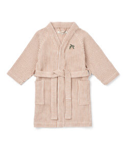 Liewood -  Bademantel "BERTHA", Tuscany Rose/Creme, Biobamuwolle GOTS zertifiziert