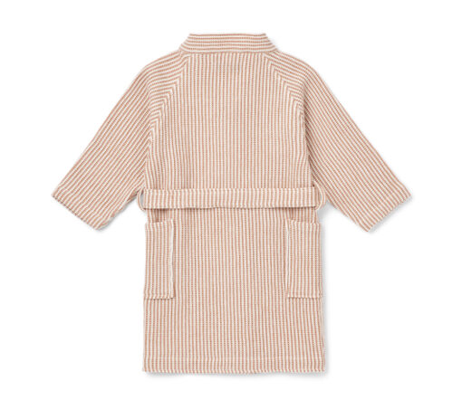 Liewood -  Bademantel "BERTHA", Tuscany Rose/Creme, Biobamuwolle GOTS zertifiziert – Bild 2