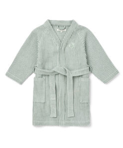 Liewood -  Bademantel "BERTHA", Peppermint/Creme, Biobamuwolle GOTS zertifiziert
