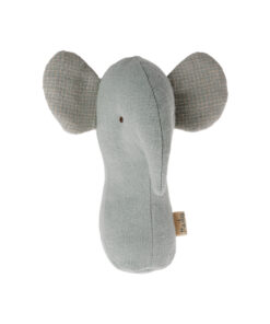 Maileg -  Rassel, "ELEFANT", Hellblau, Leinen