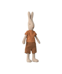 Maileg - Hase klassisch, T-Shirt und Shorts, Größe 1, Leinen-/Baumwollmischung