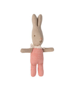 Maileg - Hase, My, rot kariert, Baumwolle
