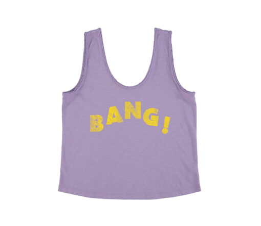 Sisters Department - Tank Top, "BANG", purple
