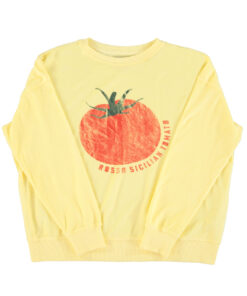 Sisters Department - Sweatshirt, "TOMATO", Yellow, Biobaumwolle