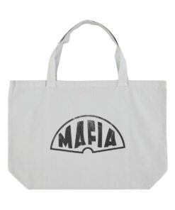 Sisters Department - XL Tragetasche, “MAFIA”, light grey, Canvas