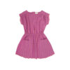 JENEST - Kleid ''KIKI'' , violet purple check, Biobaumwolle