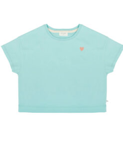 JENEST - T-Shirt ''LIVIA'', aqua green, Biobaumwolle