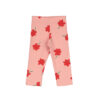 Lötiekids - Leggings 'POPPIES', pale pink, Bio-Baumwolle
