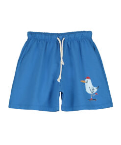 Lötiekids - Bermudashorts 'SEAGULL', royal blue, Bio-Baumwolle