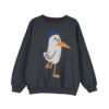 Lötiekids - Sweatshirt 'SEAGULL', anthracite, Bio-Baumwolle
