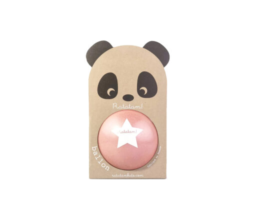 Ratatam - Ball, "PANDA", rosa, 12cm