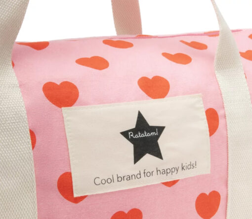 Ratatam - Bowling Tasche "HEARTS", pink – Bild 2