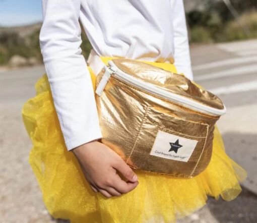 Ratatam - Bauchtasche "METALLIC", gold – Bild 7