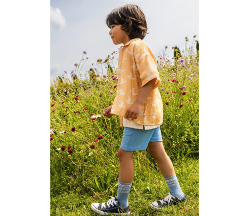 SPROET & SPROUT - Bermuda Shorts, blue,  Bio Baumwolle – Bild 2