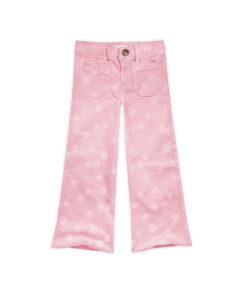 SPROET & SPROUT - Flare Jeanshose 'DAISIES' , rosa
