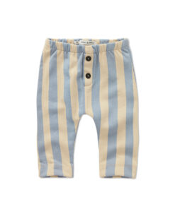 SPROET & SPROUT - Jogginghose, Baby, Block Stripes, sesame blue, Bio Baumwolle