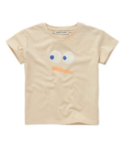 SPROET & SPROUT - T-Shirt 'SMILEY' , sesame, Bio Baumwolle